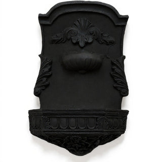 Jaimy Seashell Fountain - 28.5-inch — Dusted Black finish