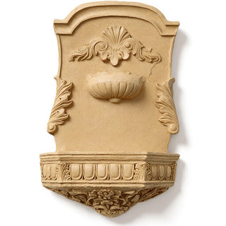 Jaimy Seashell Fountain - 28.5-inch — Dusted Sand finish