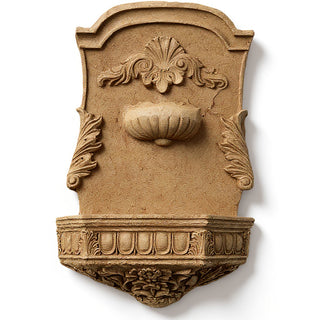 Jaimy Seashell Fountain - 28.5-inch — Gothic Stone finish