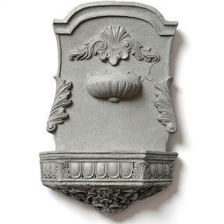 Jaimy Seashell Fountain - 28.5-inch — Limestone finish