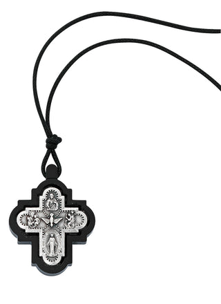 Black Framed 4-Way With Cord