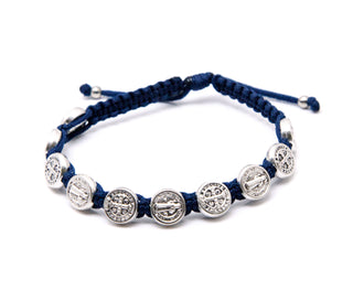 St. Benedict Bracelet - Navy