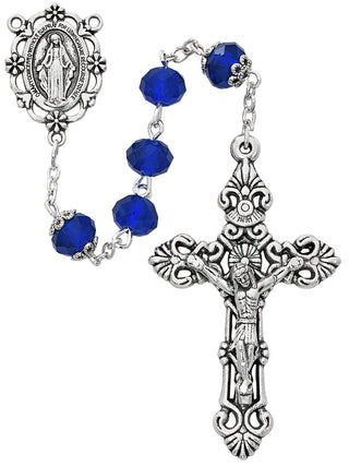 8MM Sun-Cut Amethyst Rosary