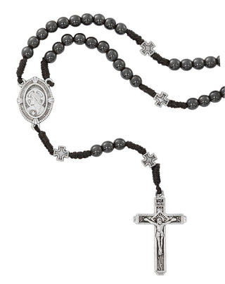 10MM Wood Imm Heart S.H Rosary