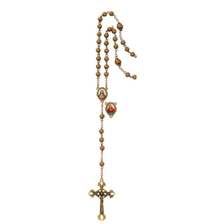 Bronze S.H I.H. Rosary, Boxed.