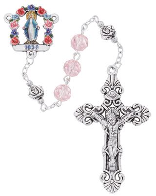 Miraculous Pink Rosary