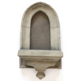 Hawk Niche Wall Niche — Antique Stone finish