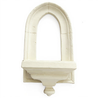 Hawk Niche Wall Niche — Antique White finish