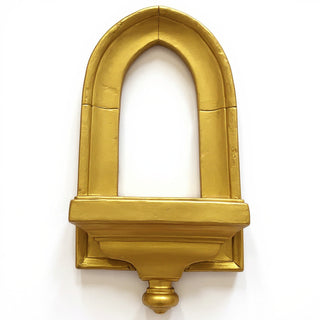Hawk Niche Wall Niche — Deep Gold finish