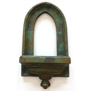 Hawk Niche Wall Niche — Green Bronze finish