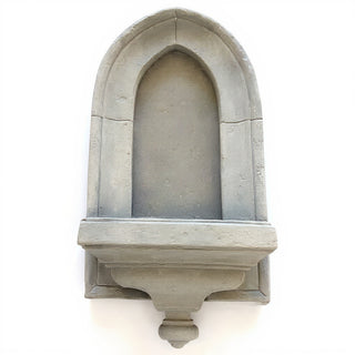 Hawk Niche Wall Niche — Limestone finish
