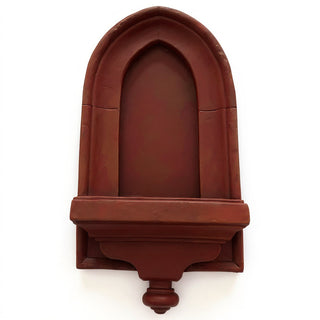 Hawk Niche Wall Niche — Rust finish