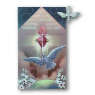 Holy Spirit Pin and Prayer Card