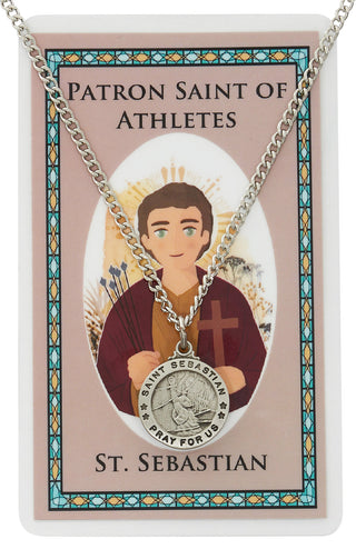 St Sebastian Prayer Card Set