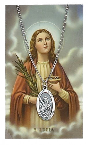 St Lucy Prayer Card Set