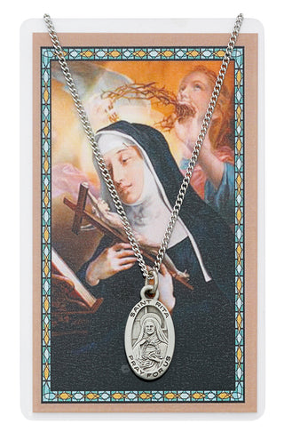 St Rita Prayer Card Set