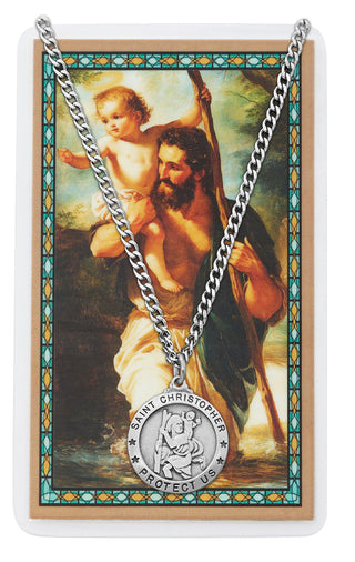St Christopher Prayer Card Set