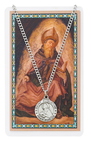 St Augustine Prayer Card Set