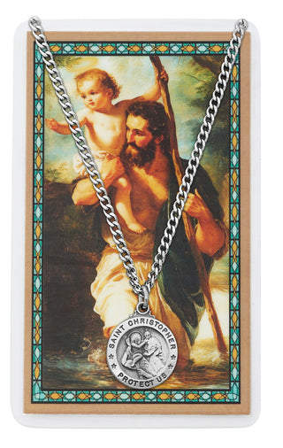 St Christopher Prayer Card Set