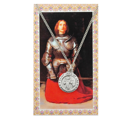 St Joan Of Arc Prayer Card Set