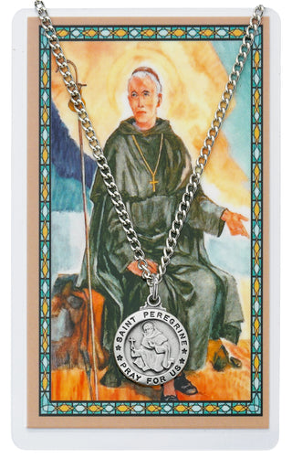 St Peregrine Prayer Card Set