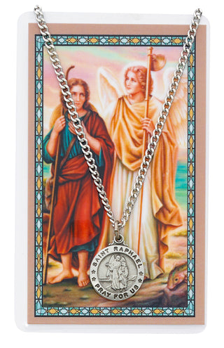St Raphael Prayer Card Set