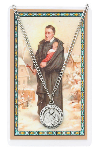 St Vinc De Paul Prayer Cardset
