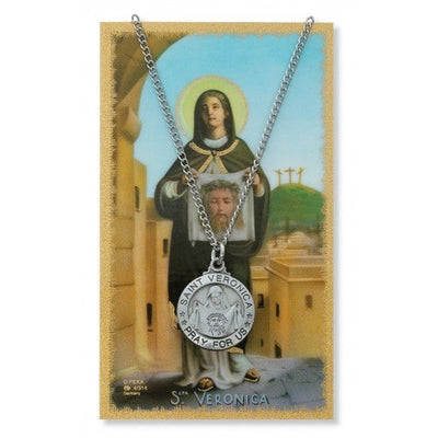 St Veronica Prayer Card Set