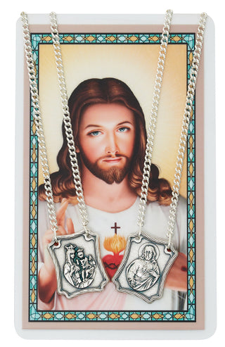 Scapular Pendant Prayer Card Psd4