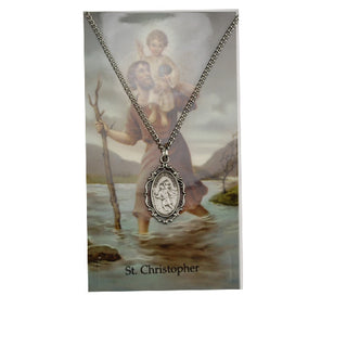 St Christopher Prayer Card Set