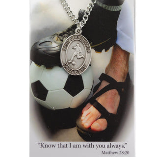 Boys Soccer Prayer Card Set