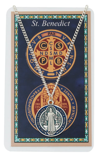 Blue Saint Benedict On Chain Psd4