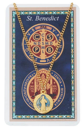 Blue Saint Benedict On Chain Psd4