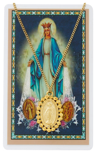 Spanish Miraculous Medal With