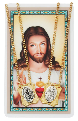 Scapular Pendant Prayer Card Psd4