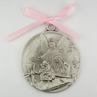 Guardian Angel Crib Medal