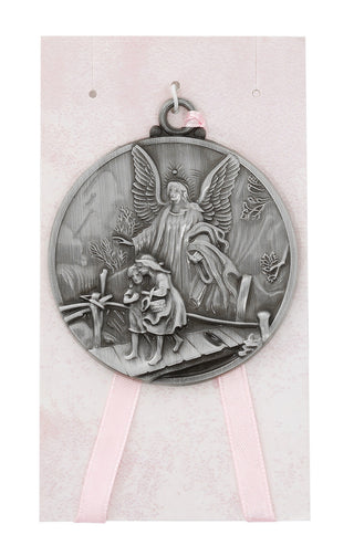 Girl Crib Medal Wpink Epoxy Pw P