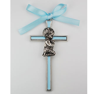 3.5-inch Blue Boy Crib Cross