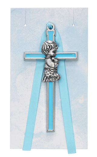 3 1 2-inch Blue Boy Cross With Blu