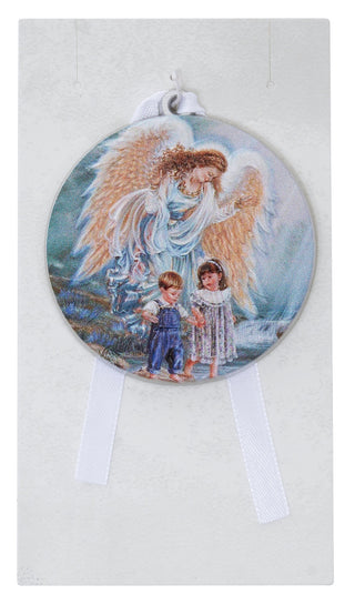 Guardian Angel Crib Medal On Pw Ga