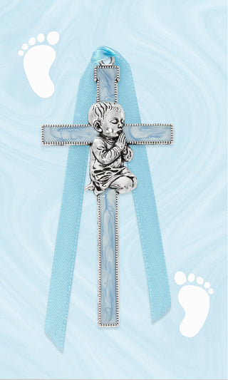 3 3 4 Boy Blue Cross With Blue