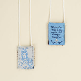 Kid's OLMC | Our Lady of Mt. Carmel Premium Brown Scapular