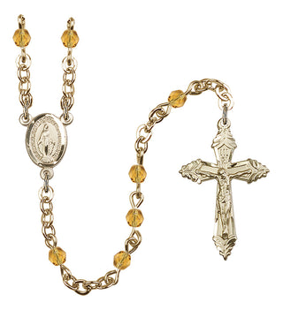 Gold-Plated 4mm Miraculous Rosary