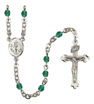 Silver-Plated 4mm Chalice Rosary