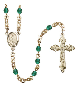 Gold-Plated 4mm Miraculous Rosary