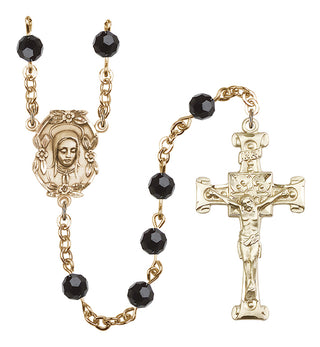 Gold-Plated 6mm Madonna Rosary