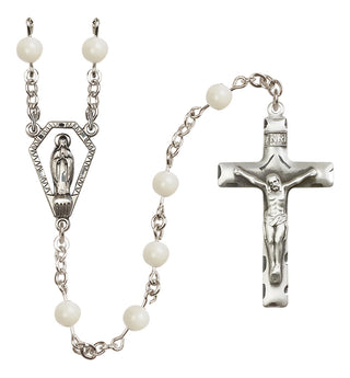 Sterling Silver 6mm Miraculous Rosary