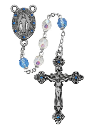 Green Crystal St.Pat Rosary