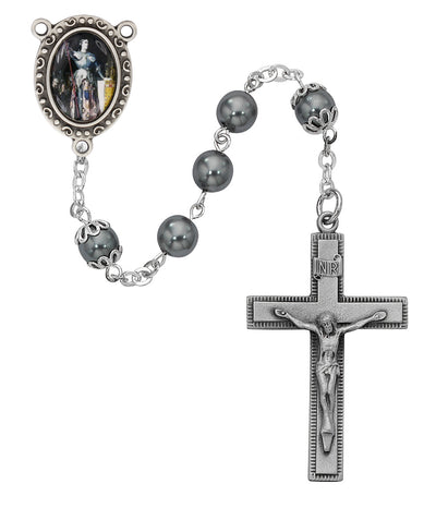 St Joan Of Arc Rosary - Engravable