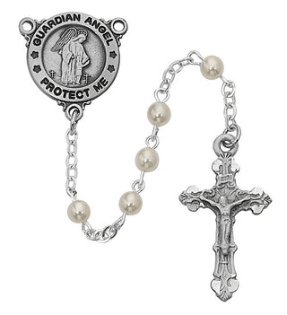 Mult Pearl Bracelet & Angel Pn